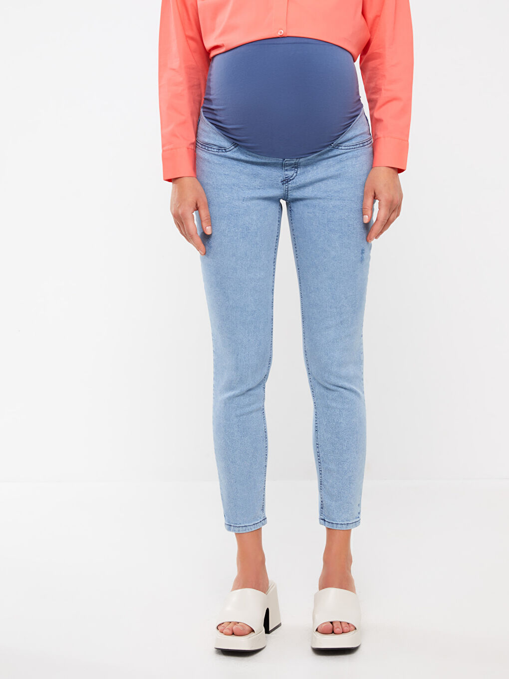 LCWAIKIKI Maternity Boyfriend Umstandsjeans Mit Bauchband -S3FK88Z8-507
