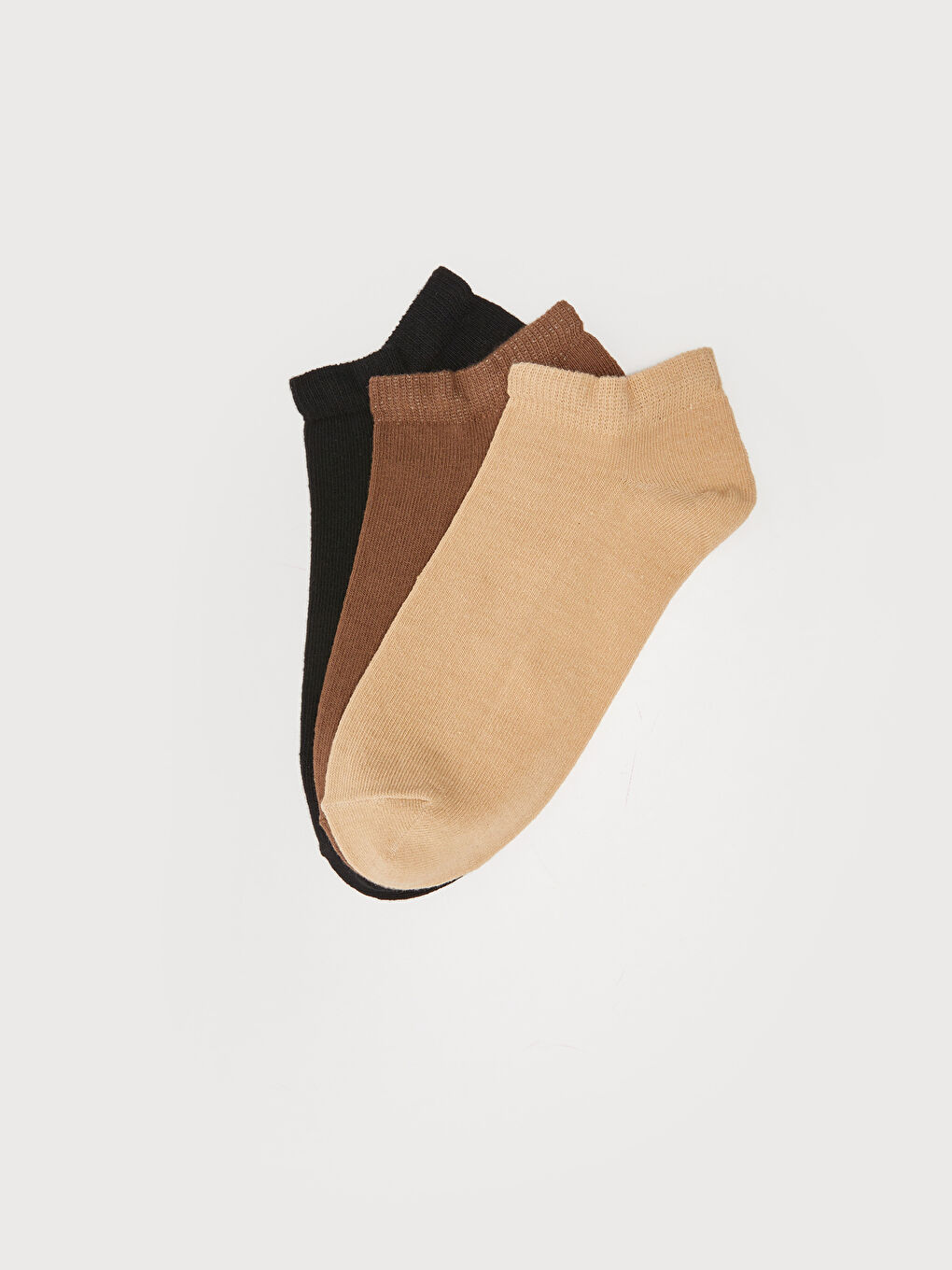 Chaussettes d'entraînement Unies pour Femmes Lot de 3 pièces-1