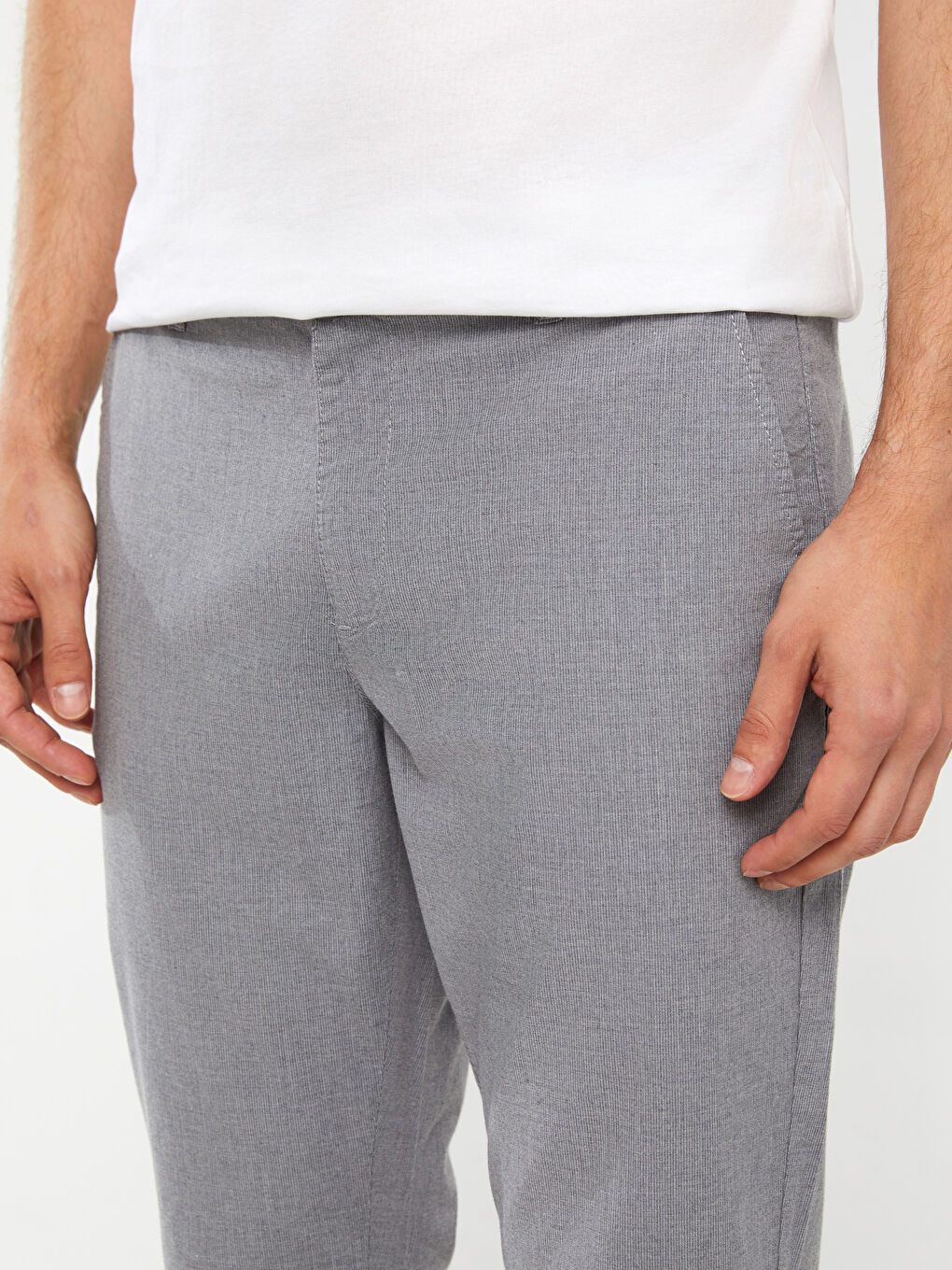 Standard Fit Men's Trousers-2