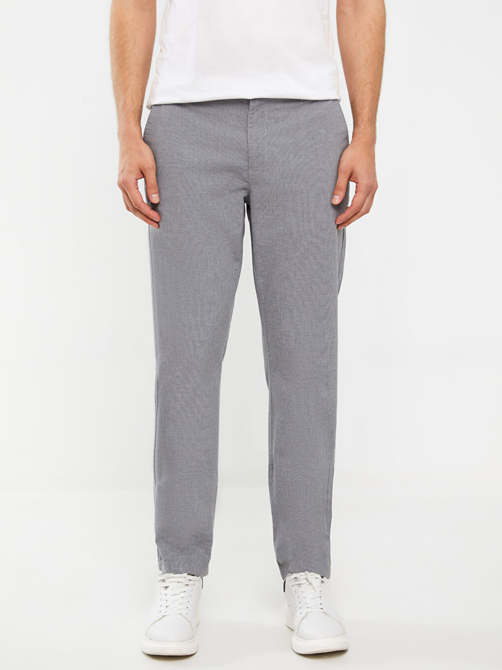 Standard Fit Men's Trousers-4