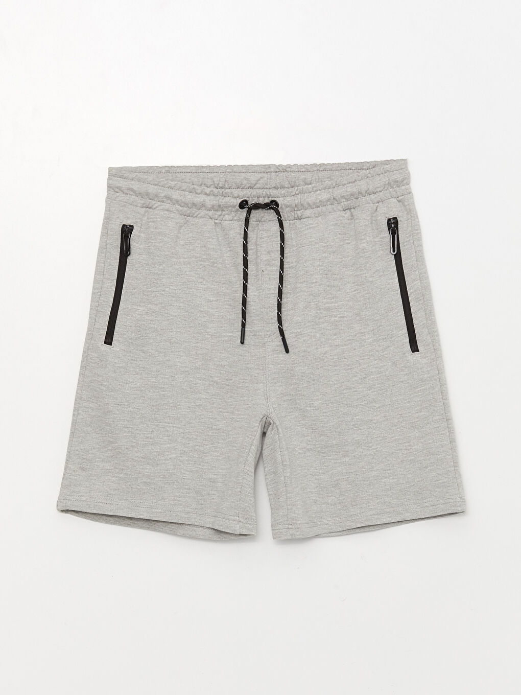 Slim Fit Elasticated Waist Men's Shorts-5