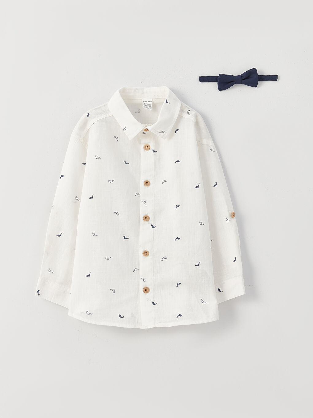 Long Sleeve Printed Baby Boy Set of 4-1