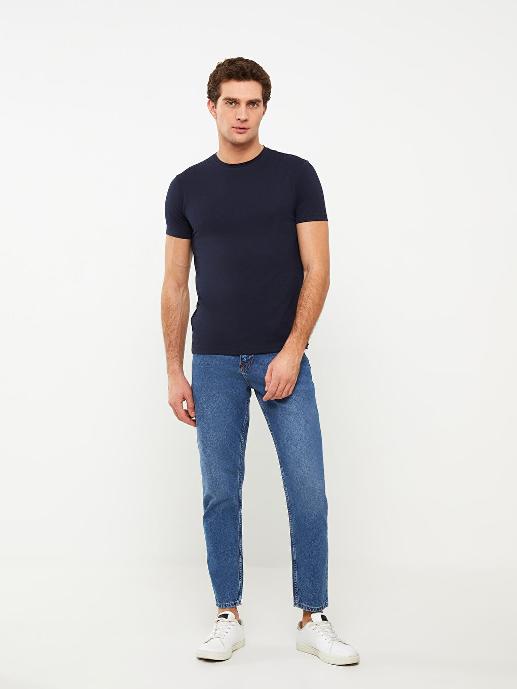 Crew Neck Jersey Men's T-Shirt-2