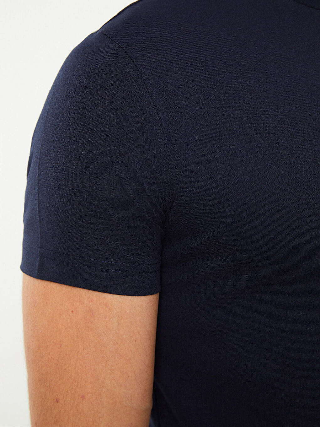 Crew Neck Jersey Men's T-Shirt-3