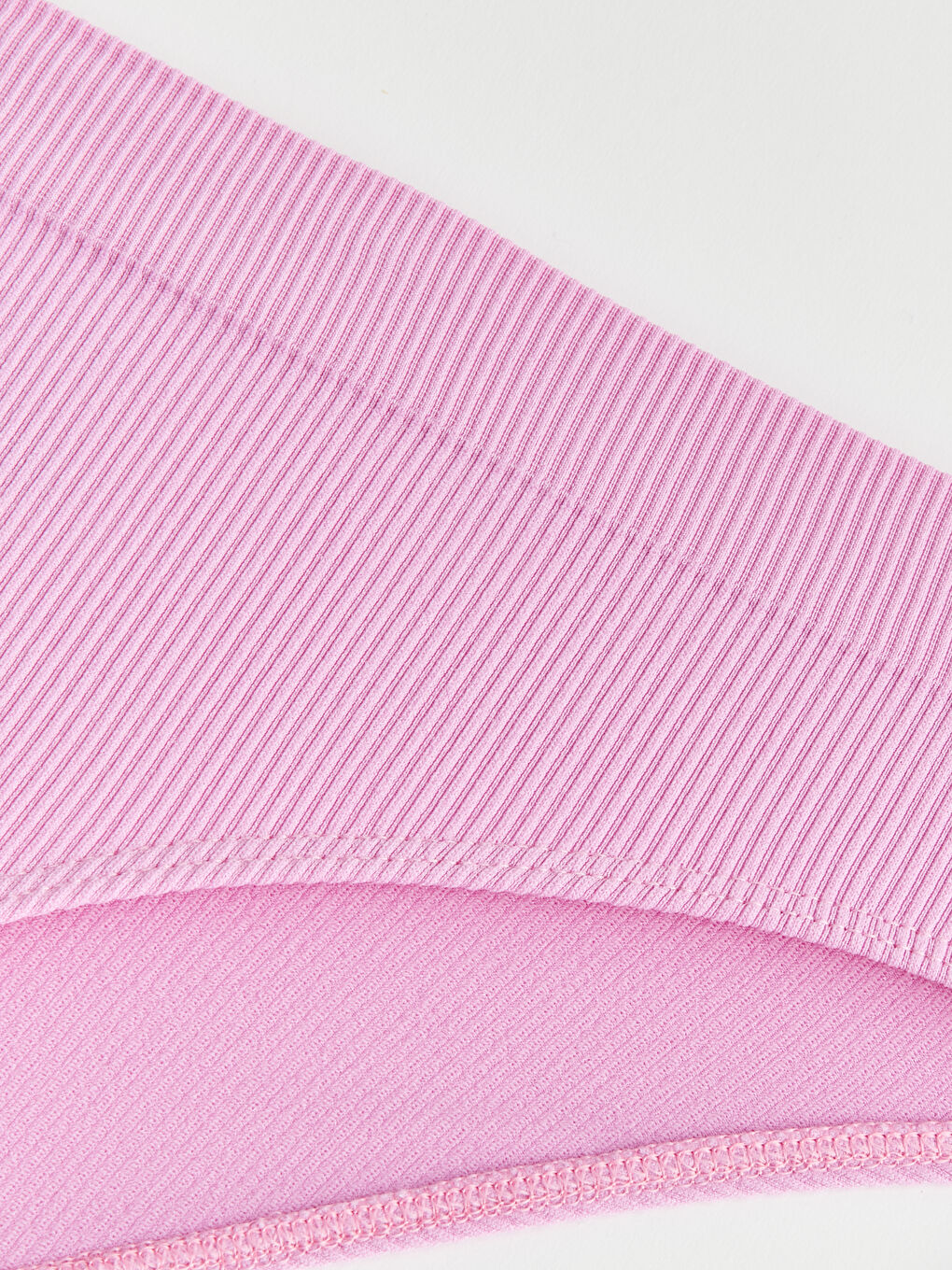 Lila Düz Dikişsiz Bikini Külot-2