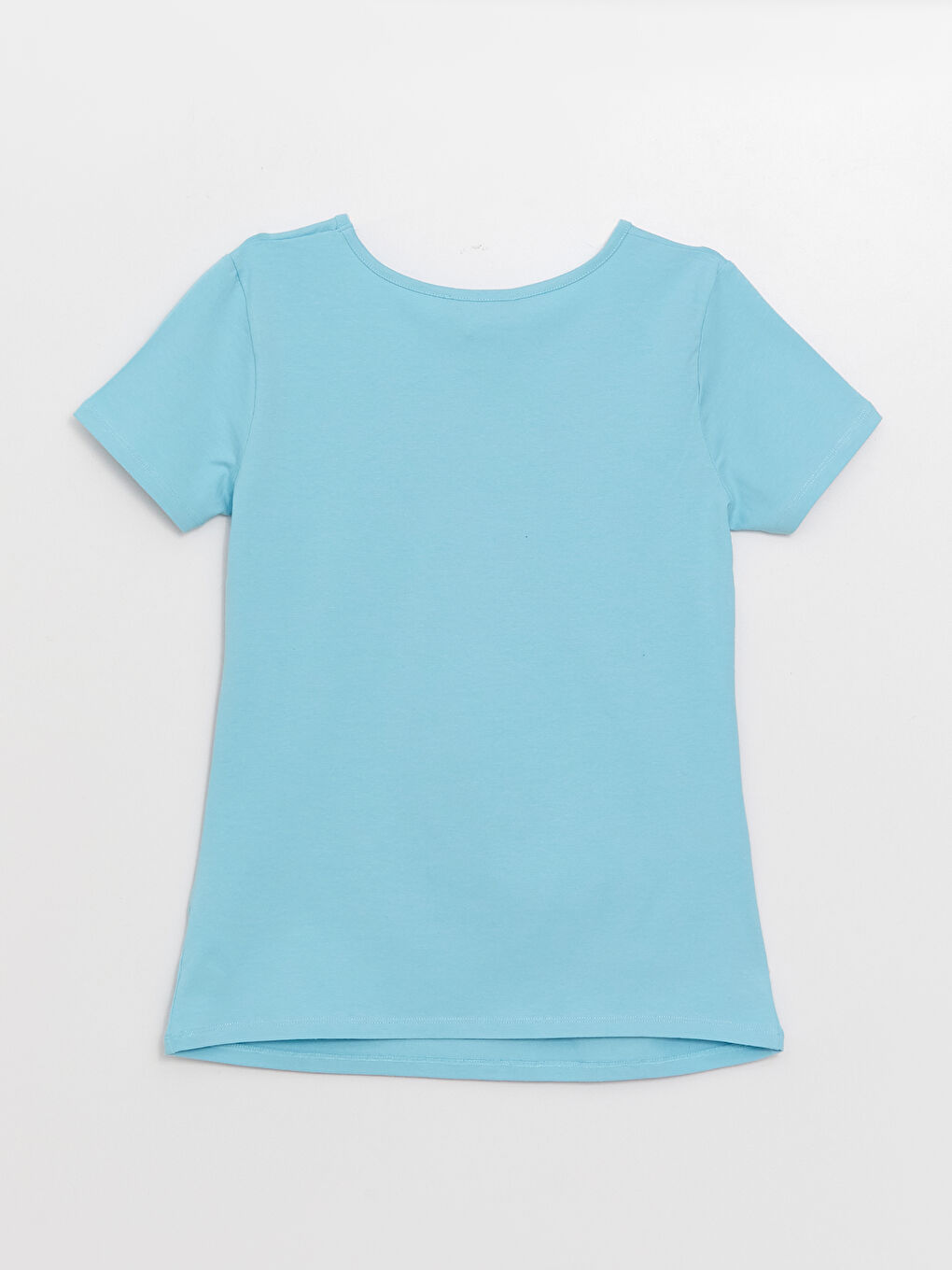 Crew Neck Printed Short Sleeve Maternity T-shirt -S3FM13Z8-G7N