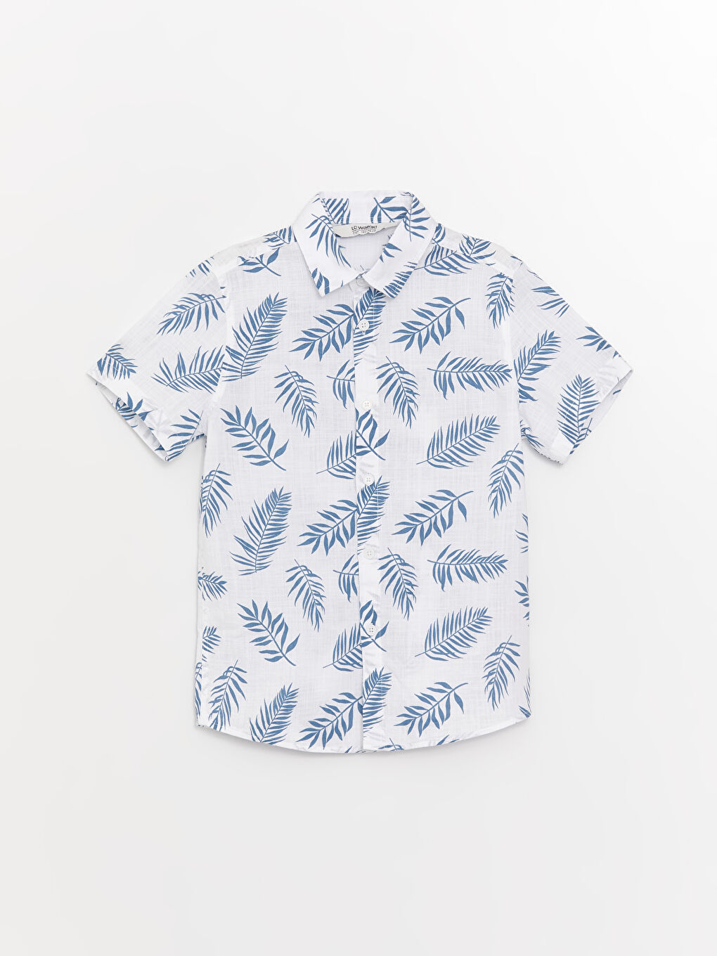 LCW Kids Patterned Short Sleeve Boys' Shirt -S3FM58Z4-LQQ