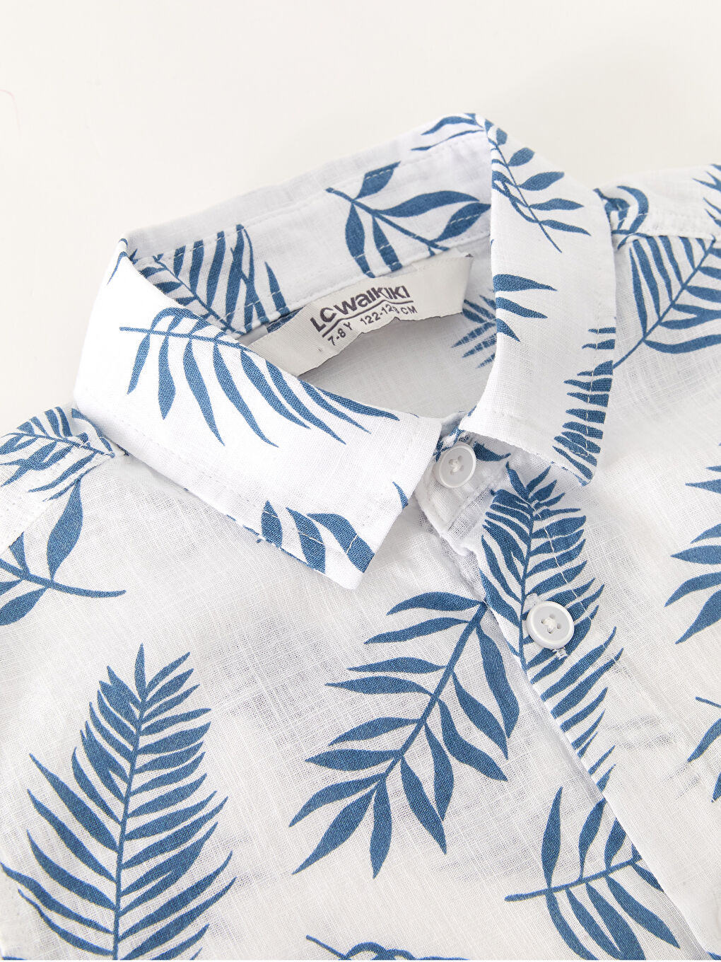 LCW Kids Patterned Short Sleeve Boys' Shirt -S3FM58Z4-LQQ
