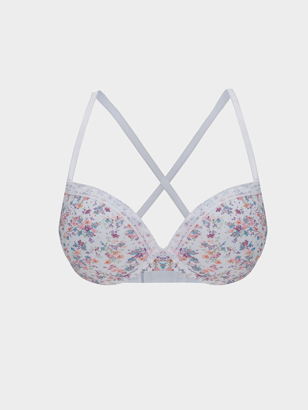 Wired Lightly Padded Floral T-Shirt Bra