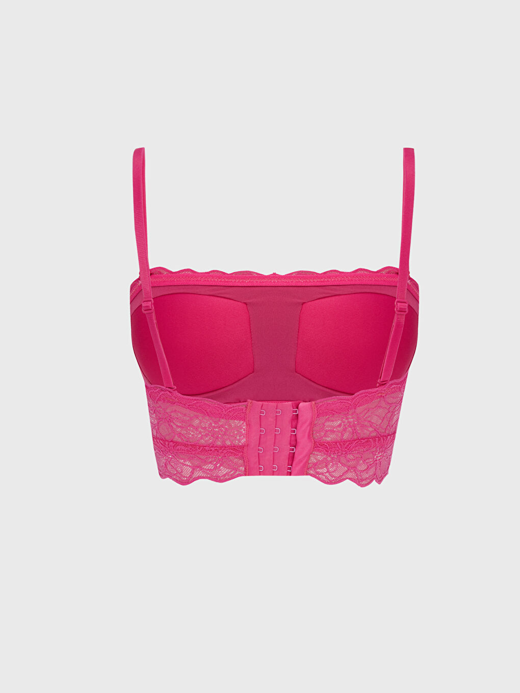 Wireless Non-Padded Lace Bandeau Bra -S3FN19Z8-R29