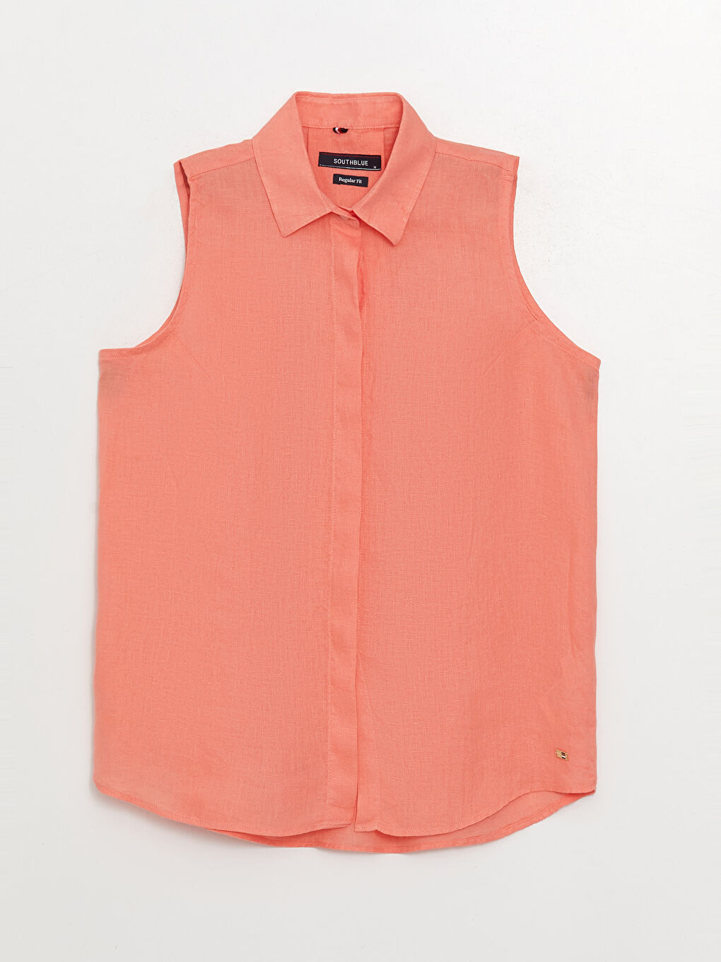 قميص نساء بسيط بوبلين-5