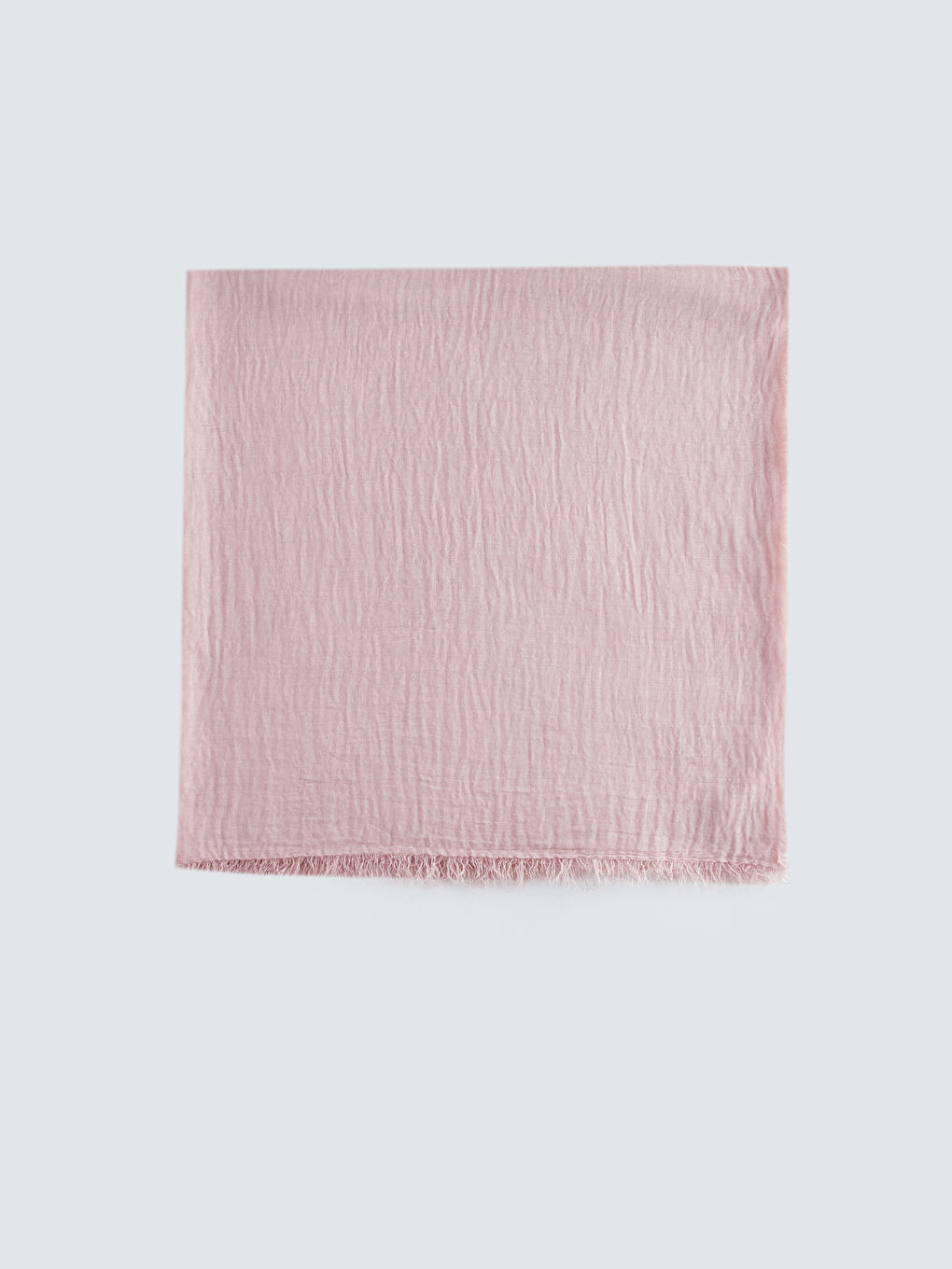 Pembe Kadın Dokuma Şal-1