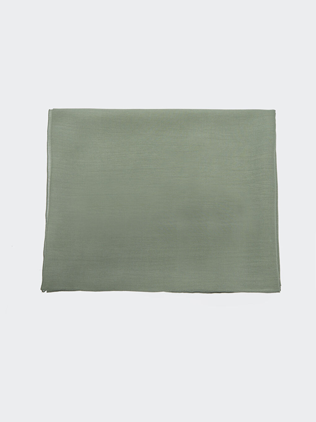 Yeşil Düz Dokuma Kadın Şal-4