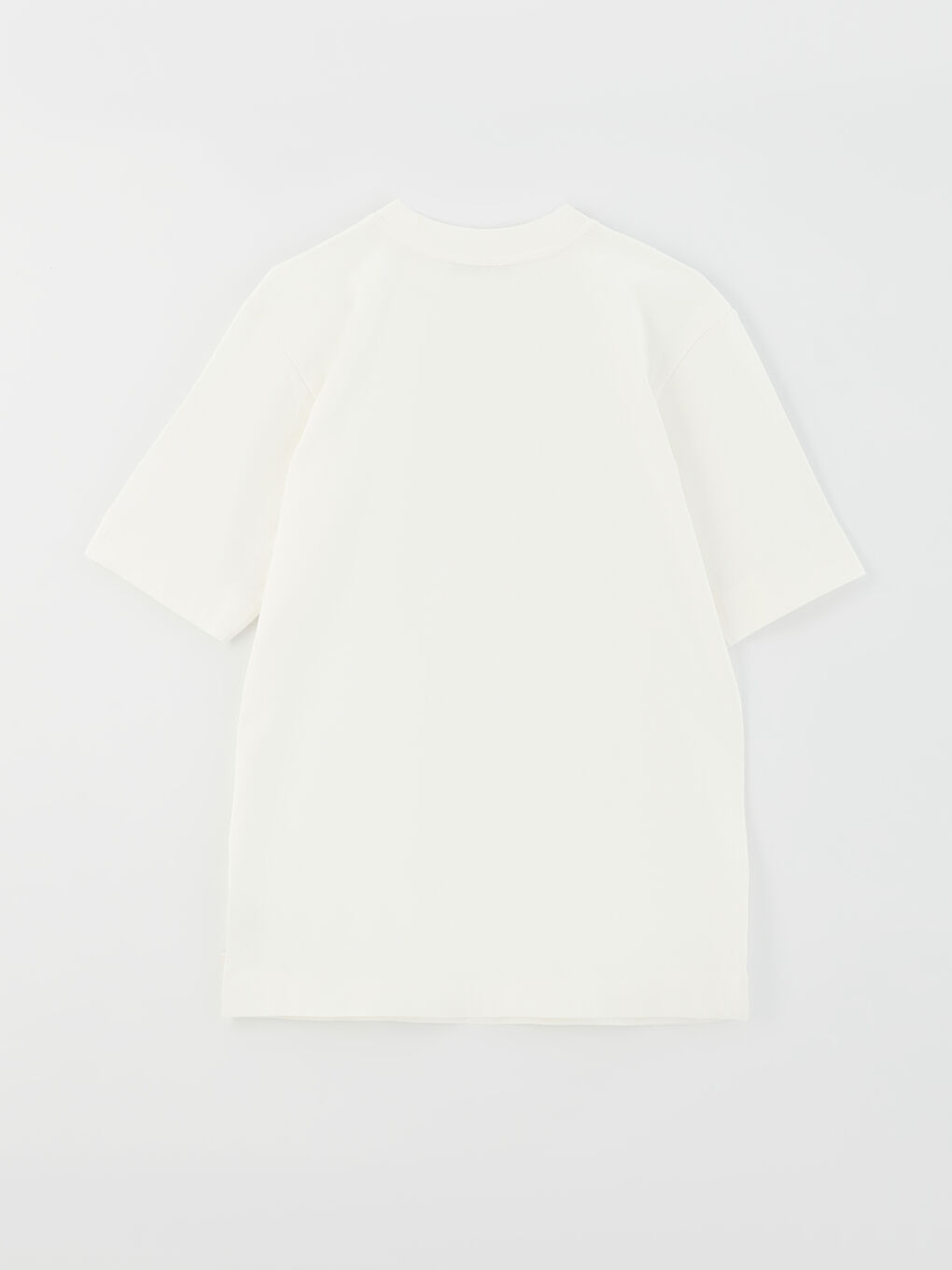 Crew Neck Printed Short Sleeve Women's Tunic-7