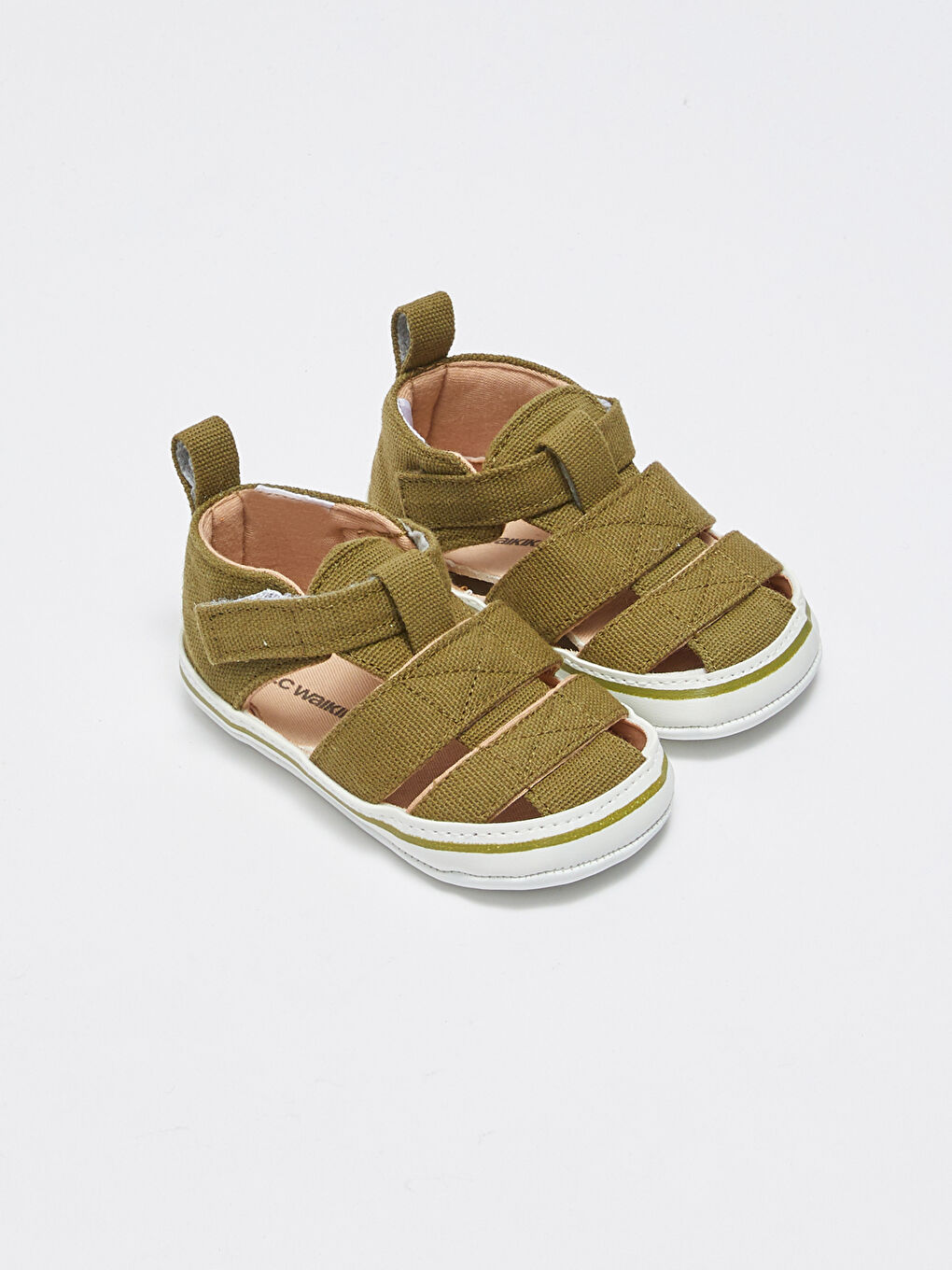 LCW STEPS Velcro Canvas Canvas Baby Boy Pre-Toddler Shoes -S3FN99Z1-S0W