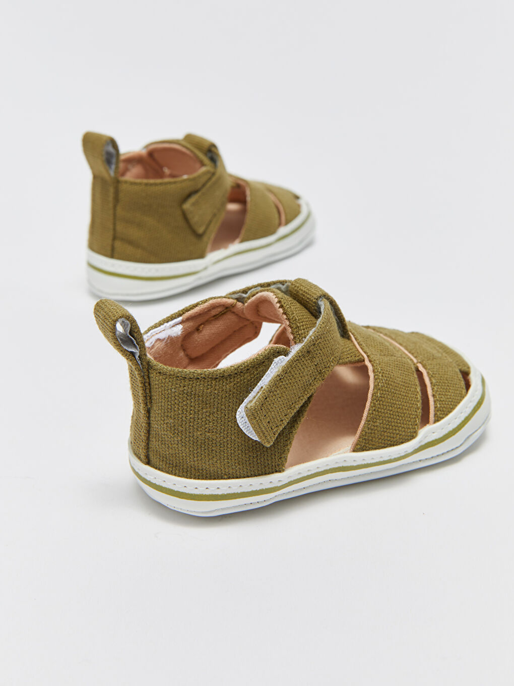 LCW STEPS Velcro Canvas Canvas Baby Boy Pre-Toddler Shoes -S3FN99Z1-S0W