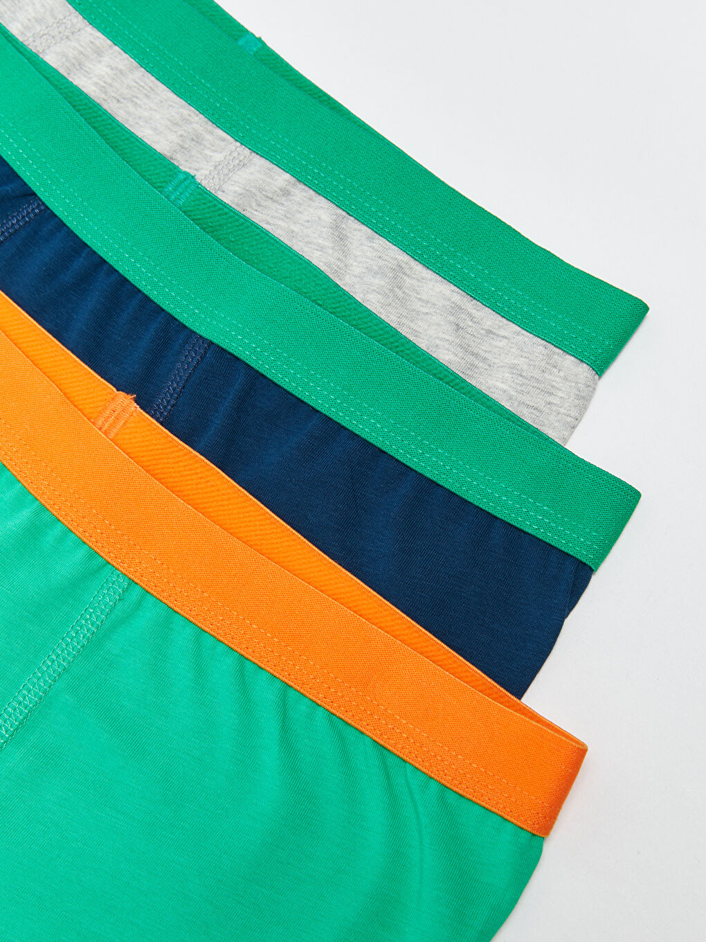 Yeşil Baskılı Pamuklu Erkek Çocuk Boxer 3'lü-2