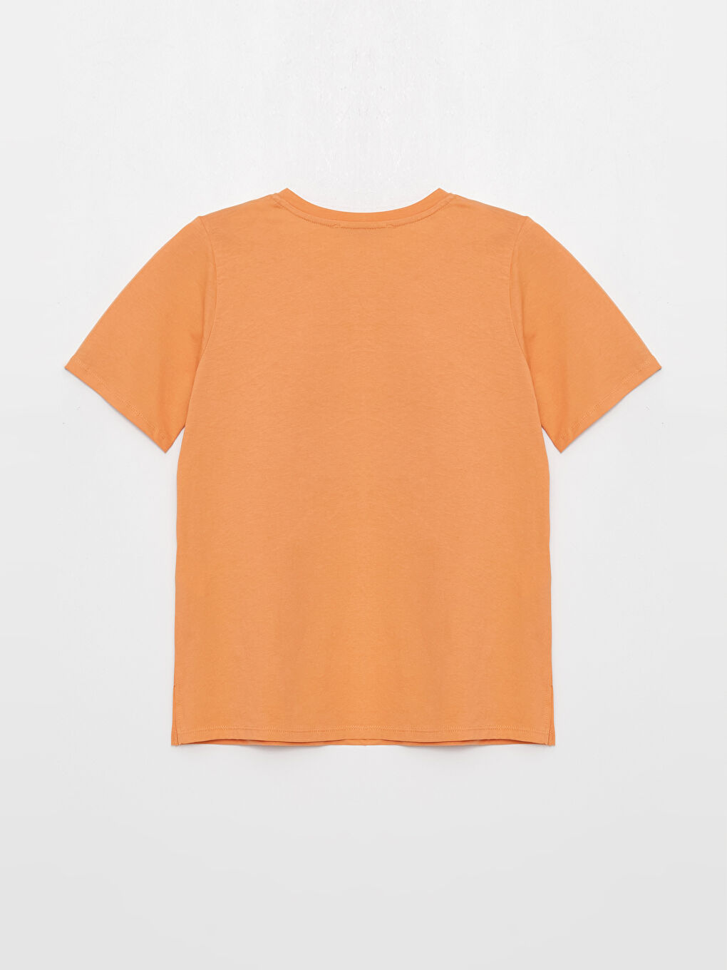 Crew Neck Printed Short Sleeve Women's T-Shirt-6