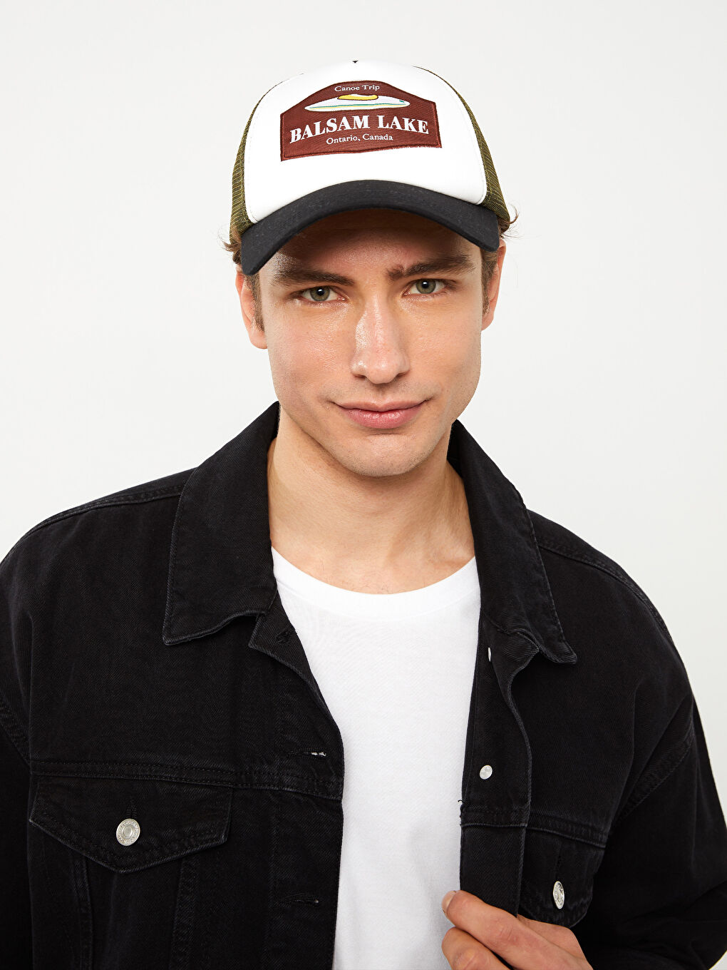 მოქარგული მამაკაცის კეპი ქუდი-1