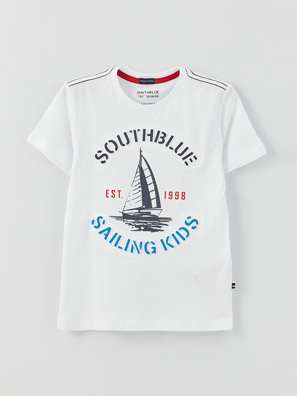 T-Shirt Pour Garçons Imprimé à Manches Courtes et Col Rond