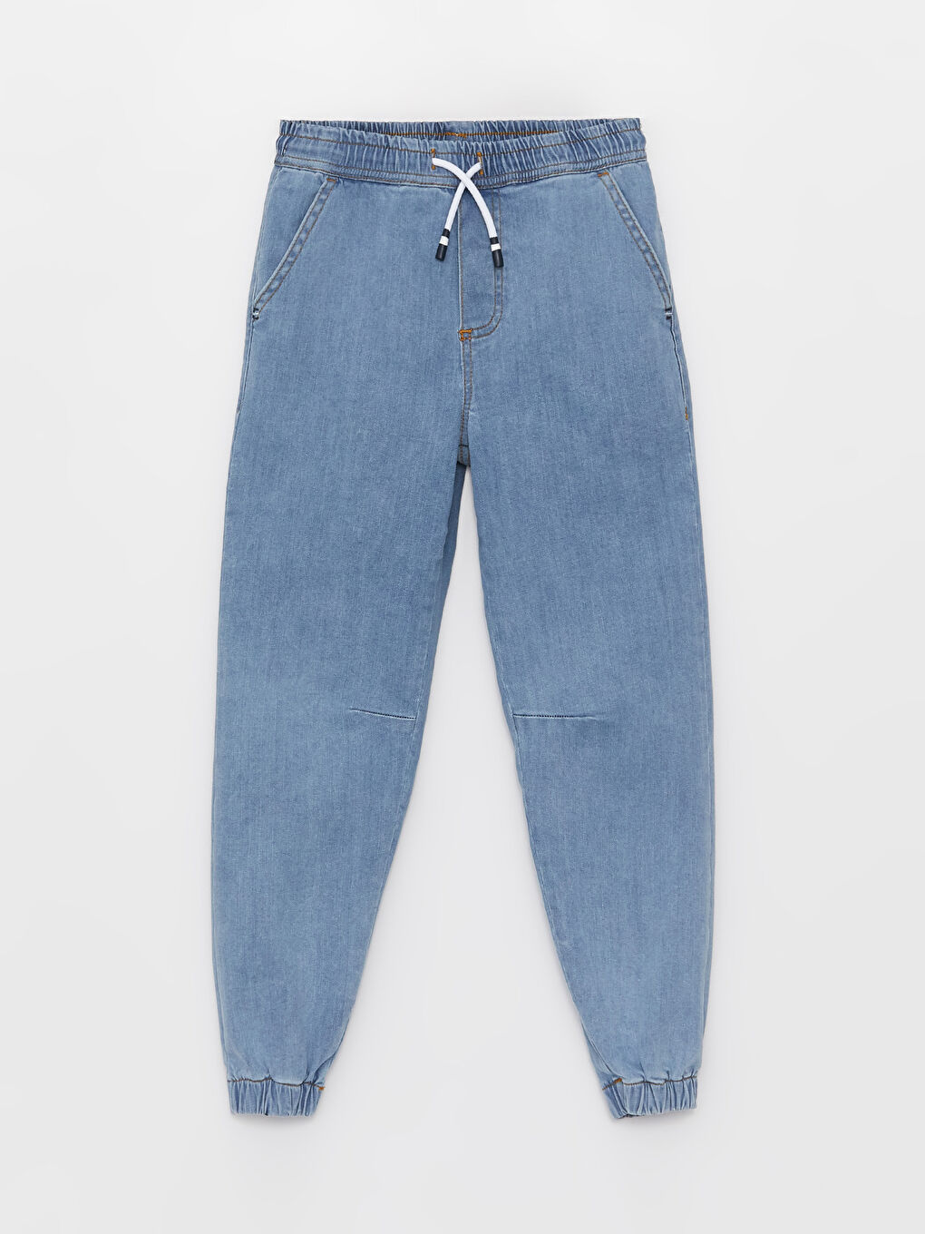 SOUTHBLUE Mavi Beli Lastikli Basic Erkek Çocuk Jean Jogger Pantolon