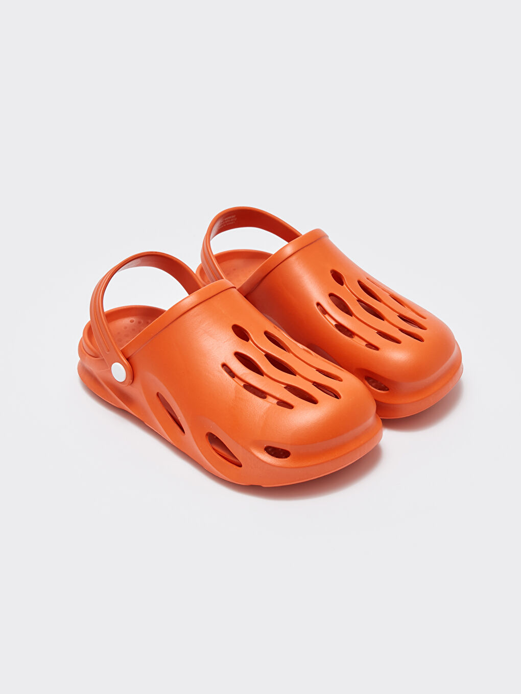 Turuncu Önü Kapalı Erkek Plaj Sandaleti