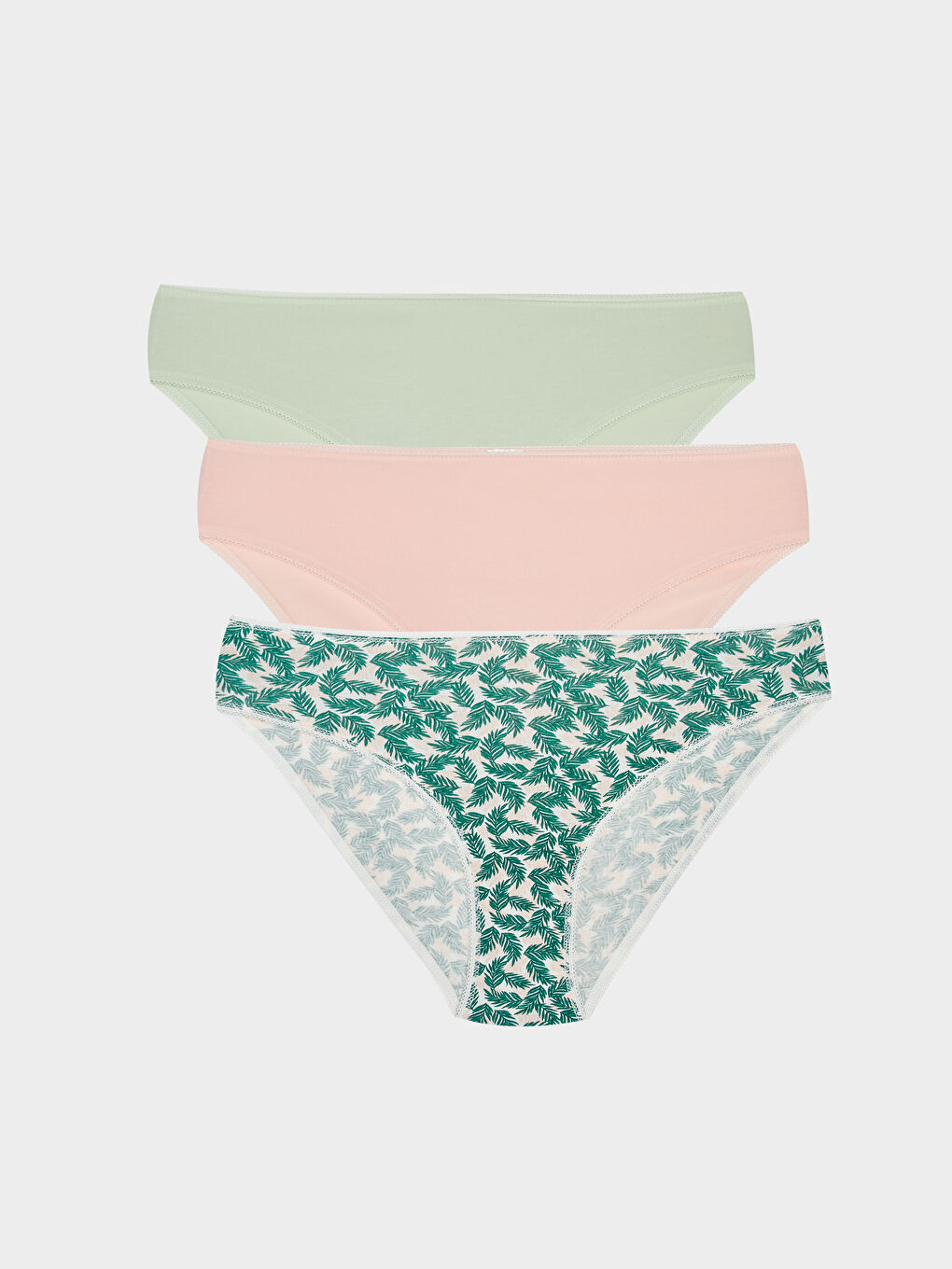 Patterned Bikini Briefs 3 Pack -S3FP04Z8-LRA