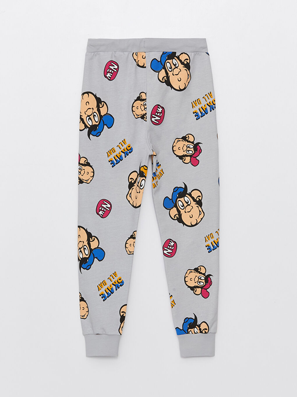 Elasticated Waist Relaxed Fit Boys' Jogger Sweatpants-1