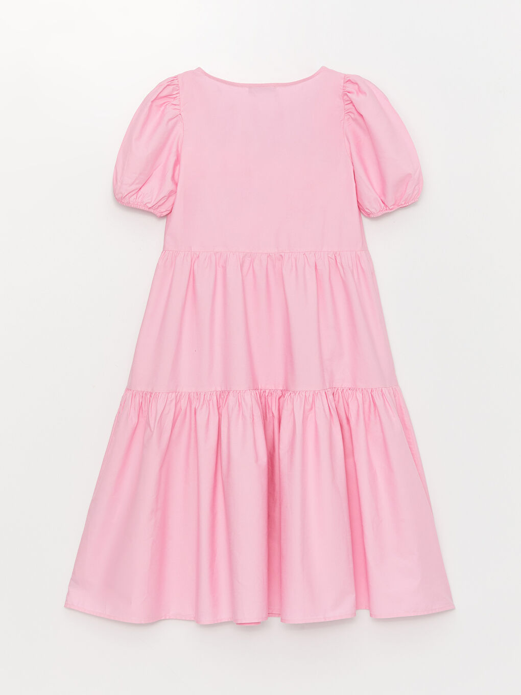Square Neck Regular Balloon Sleeve Women's Dress -S3FP24Z8-QY8
