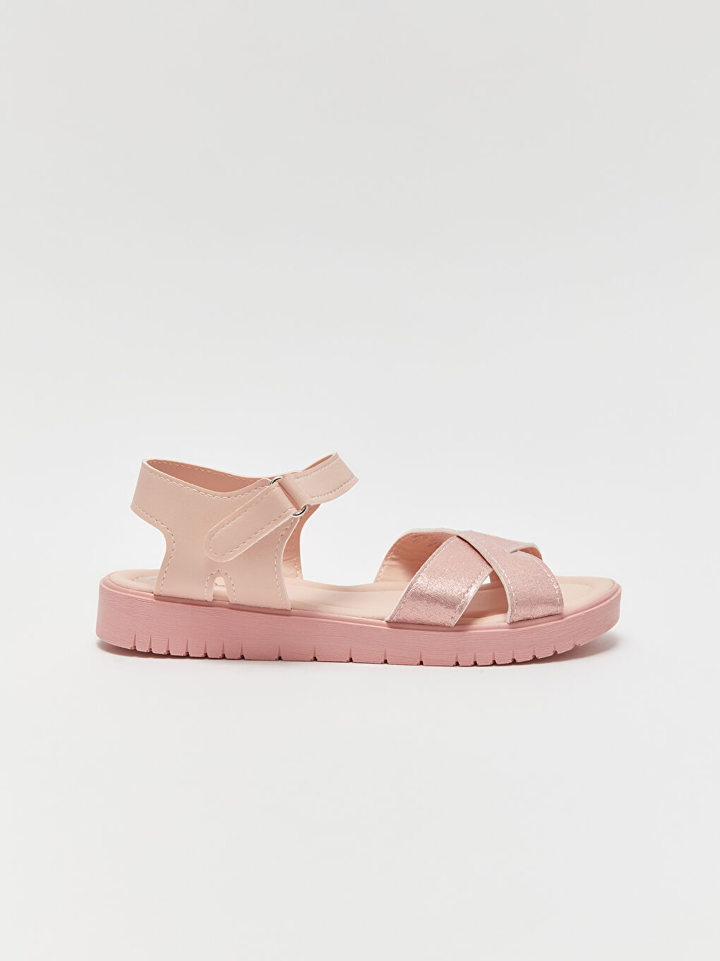 Cross-Banded Girls Sandals-1