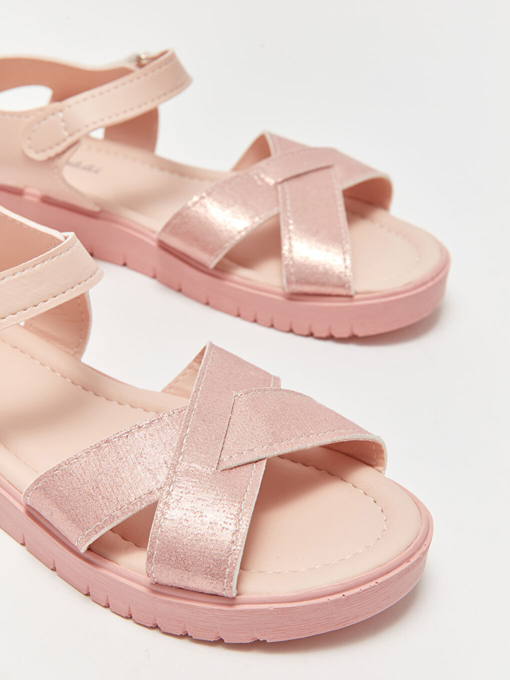 Cross-Banded Girls Sandals-2