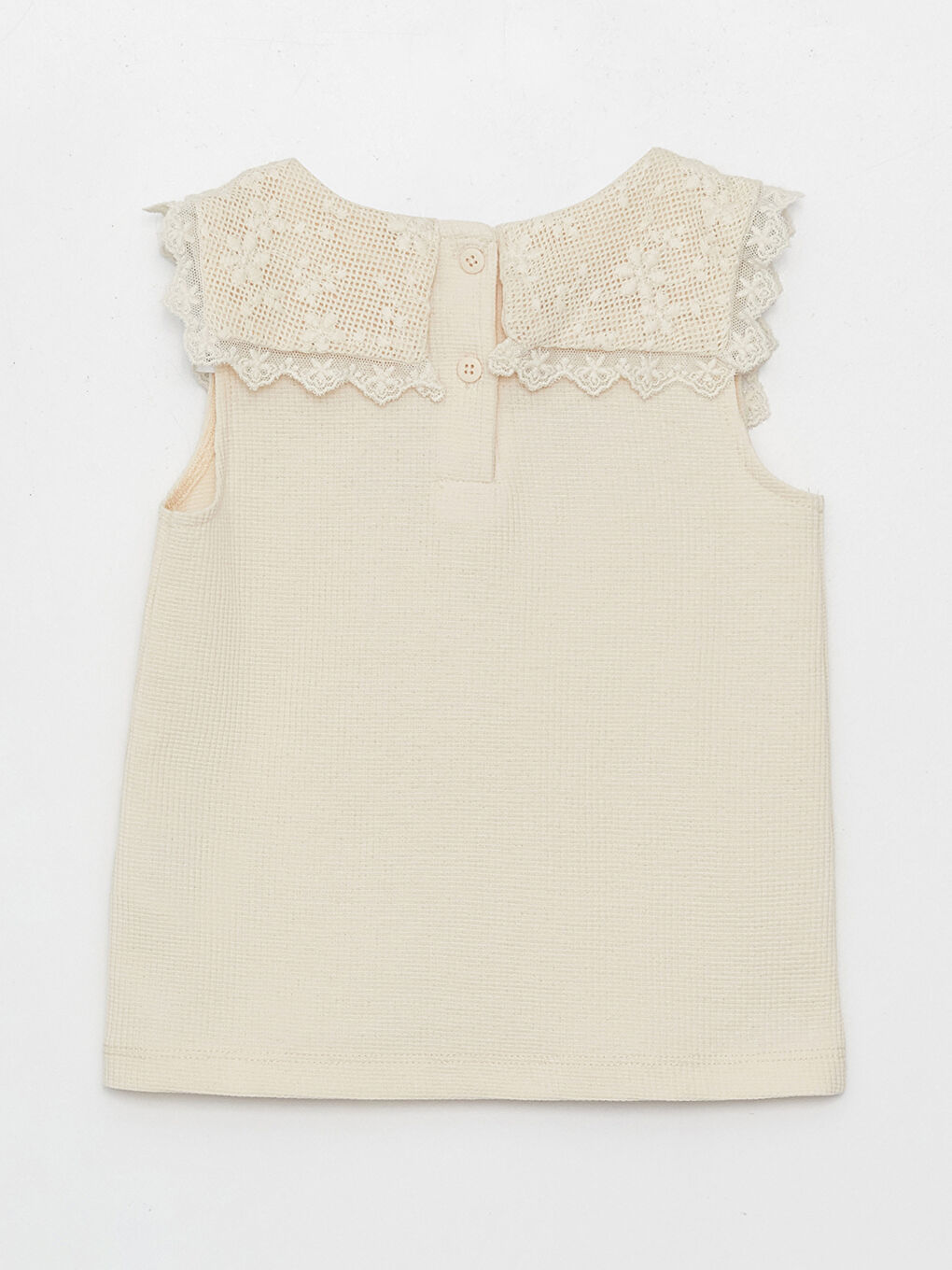 Майка с круглым вырезом для малышек девочек-1