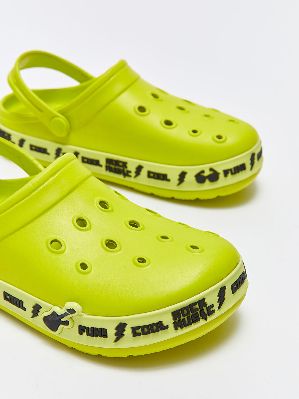 Yeşil Patch Detaylı Erkek Çocuk Plaj Sandaleti-2