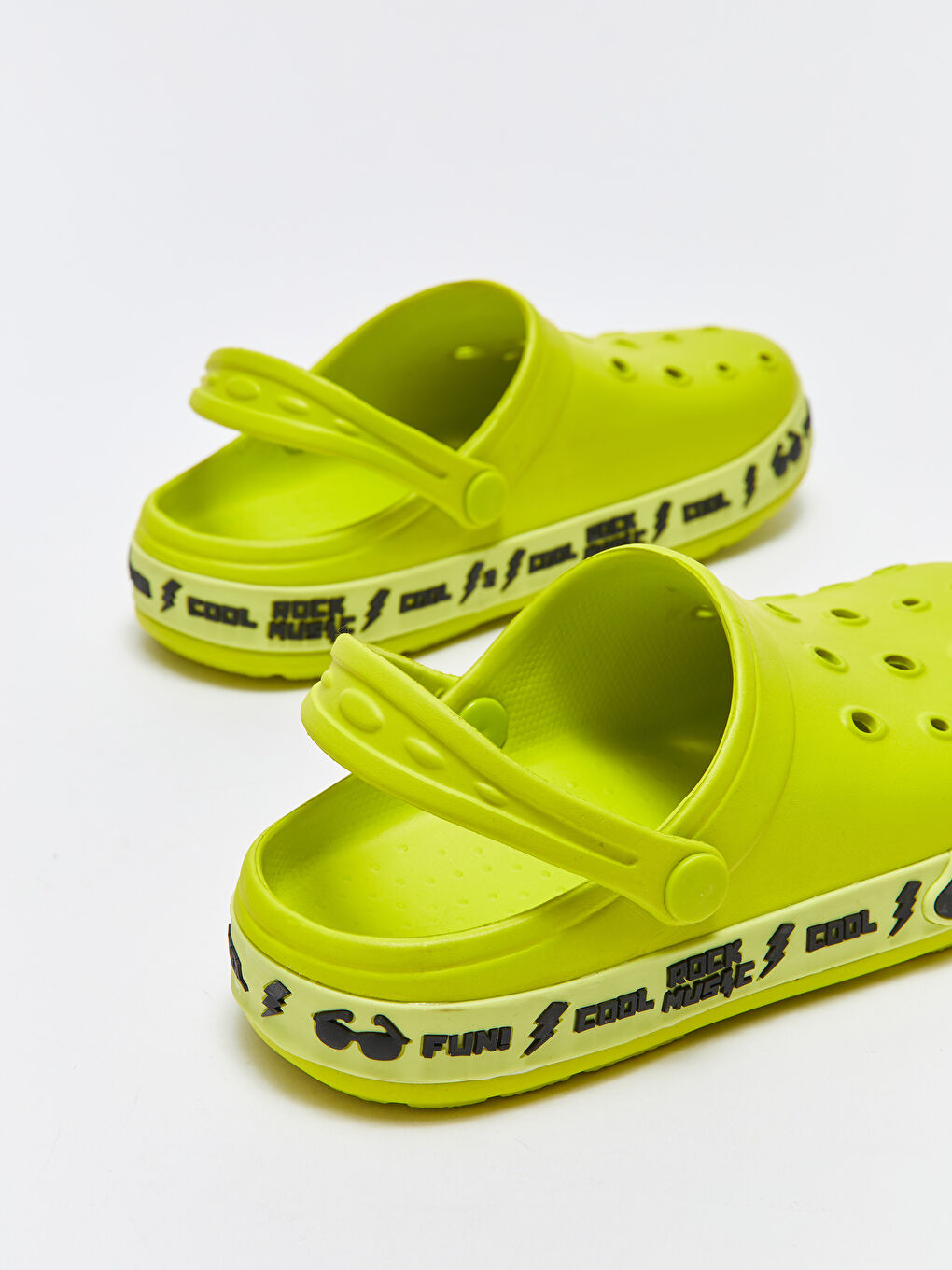 Yeşil Patch Detaylı Erkek Çocuk Plaj Sandaleti-3