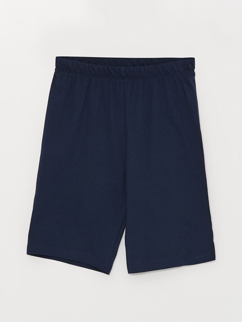 Mavi Bisiklet Yaka Baskılı Kısa Kollu Erkek Çocuk Şortlu Pijama Takımı-2