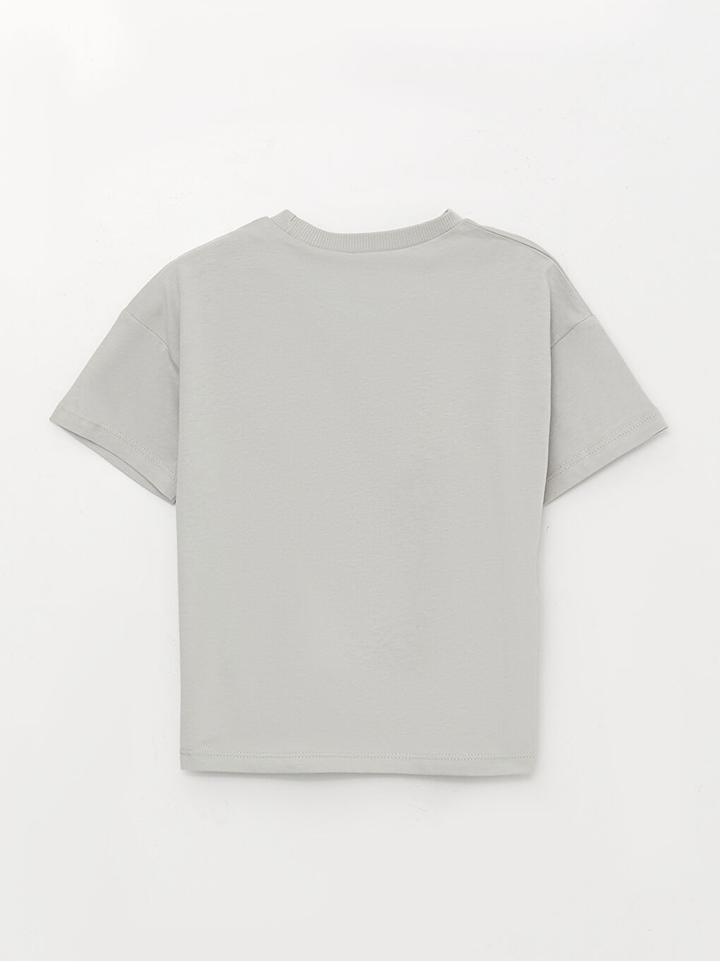 Crew Neck Short Sleeve Mickey Mouse Printed Baby Boys' T-Shirt-3