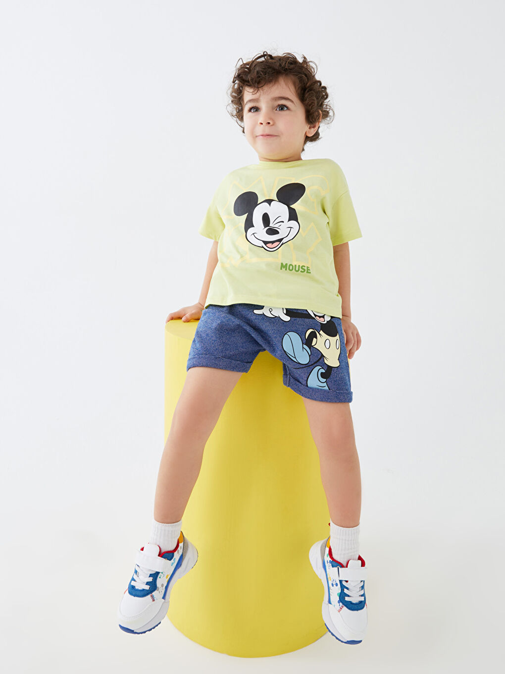 شورت أولاد رضع مطبوع ميكي ماوس
