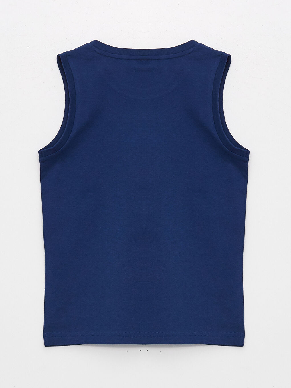 Crew Neck Printed Boys' Vest-3