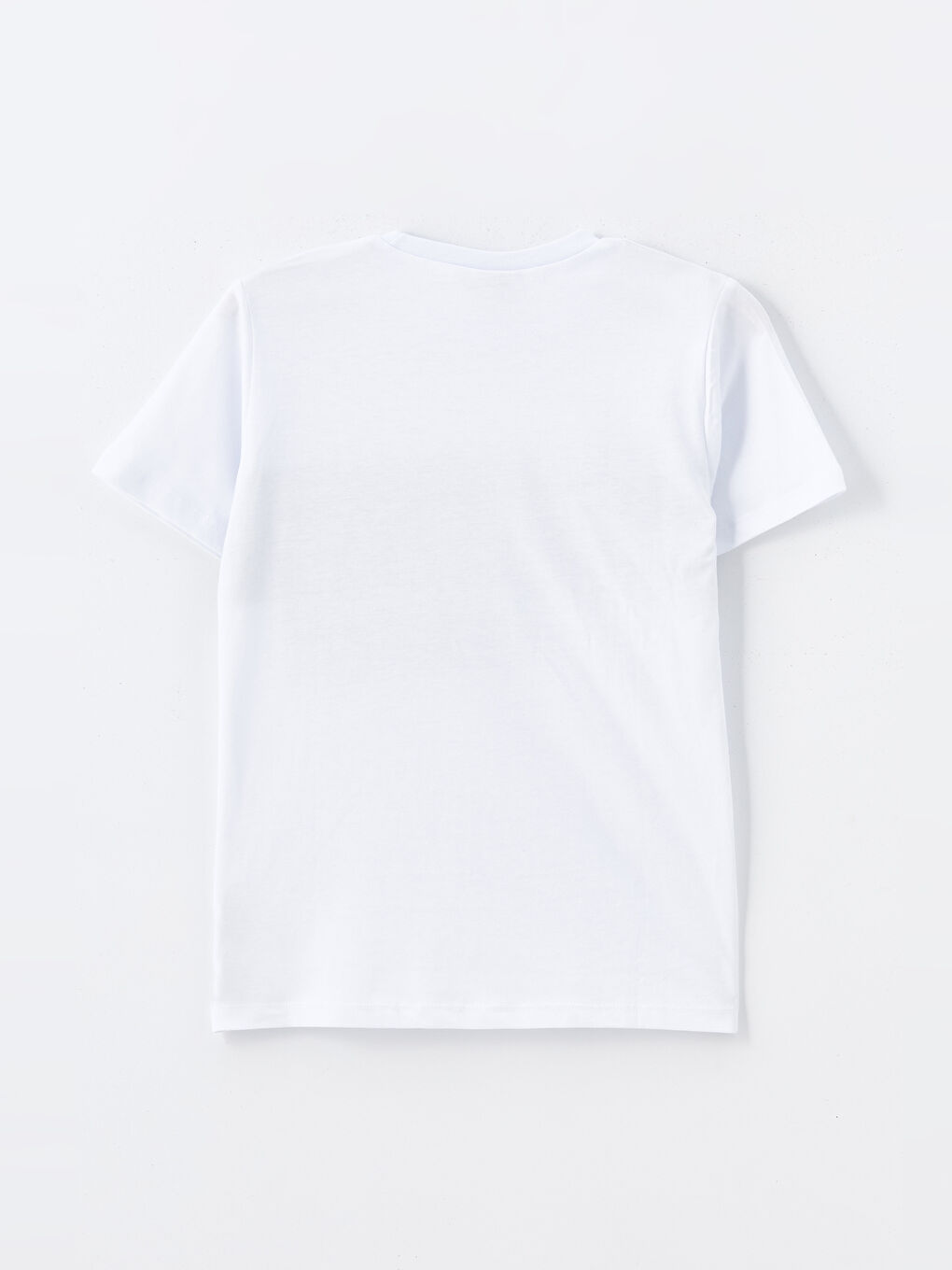 تيشيرت للأولاد بأكمام قصيرة مطبوع برقبة دائرية-1