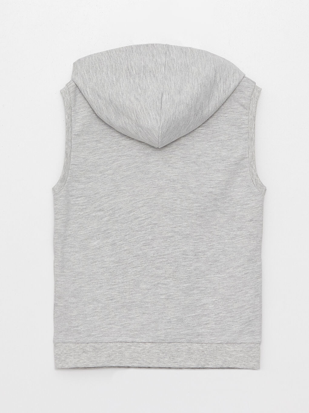 Жилет на молнии с капюшоном и принтом для мальчика-1