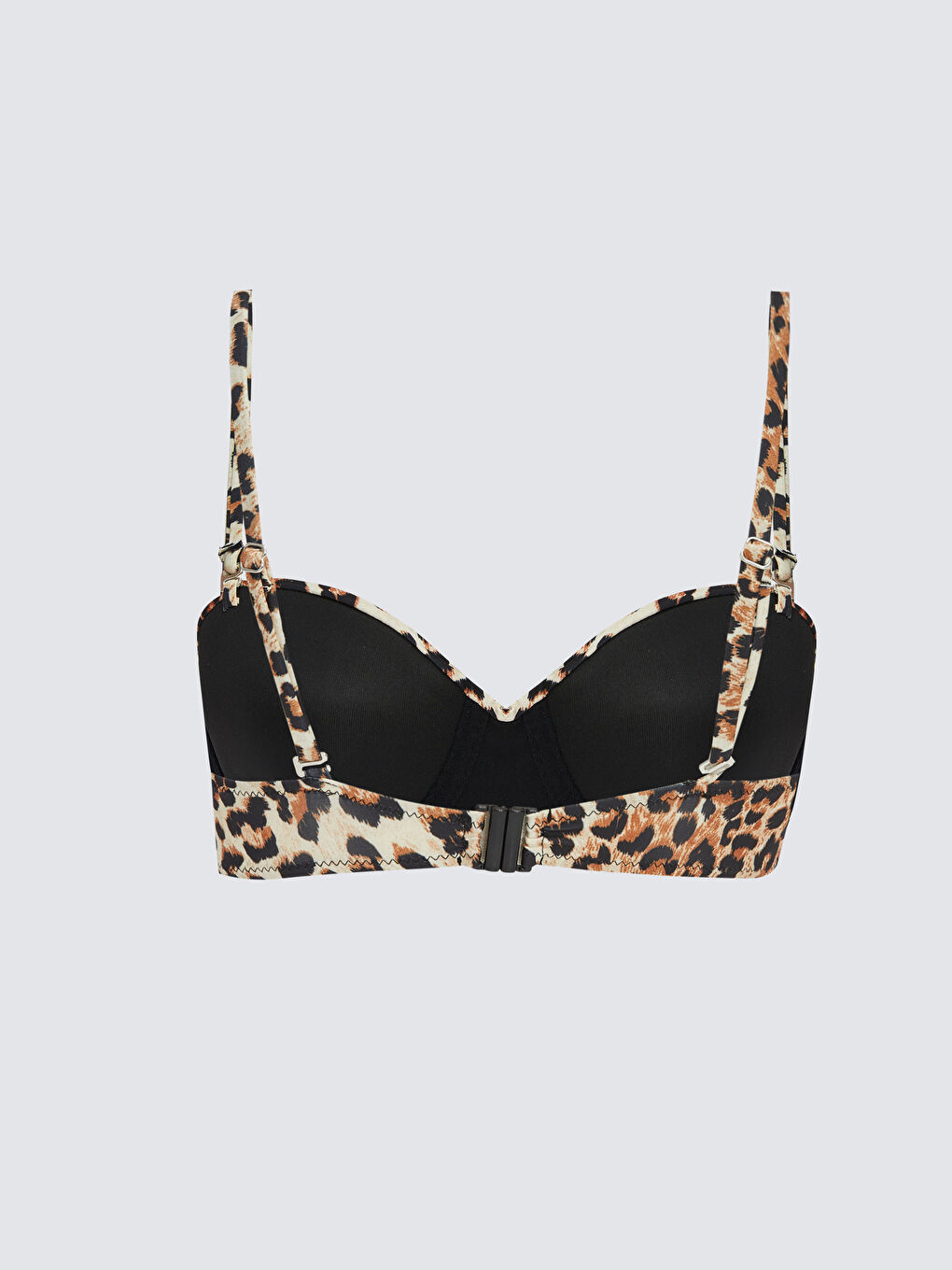 LCW DREAM Kahverengi Kadın Desenli Bikini Üst - 1