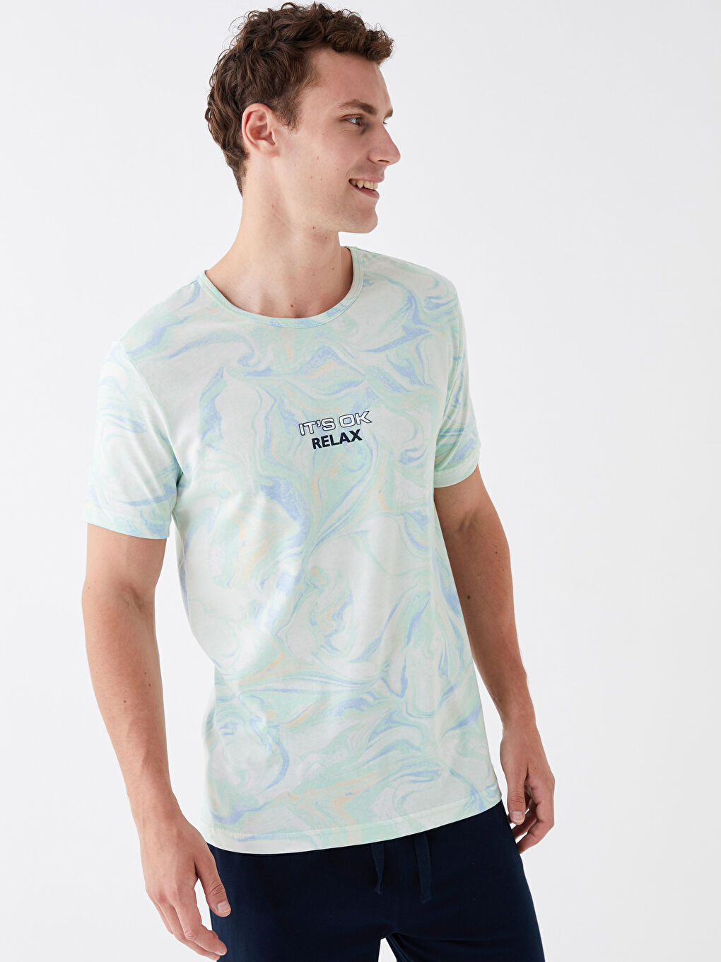 Regular Fit Men's Short Pyjama Set-1