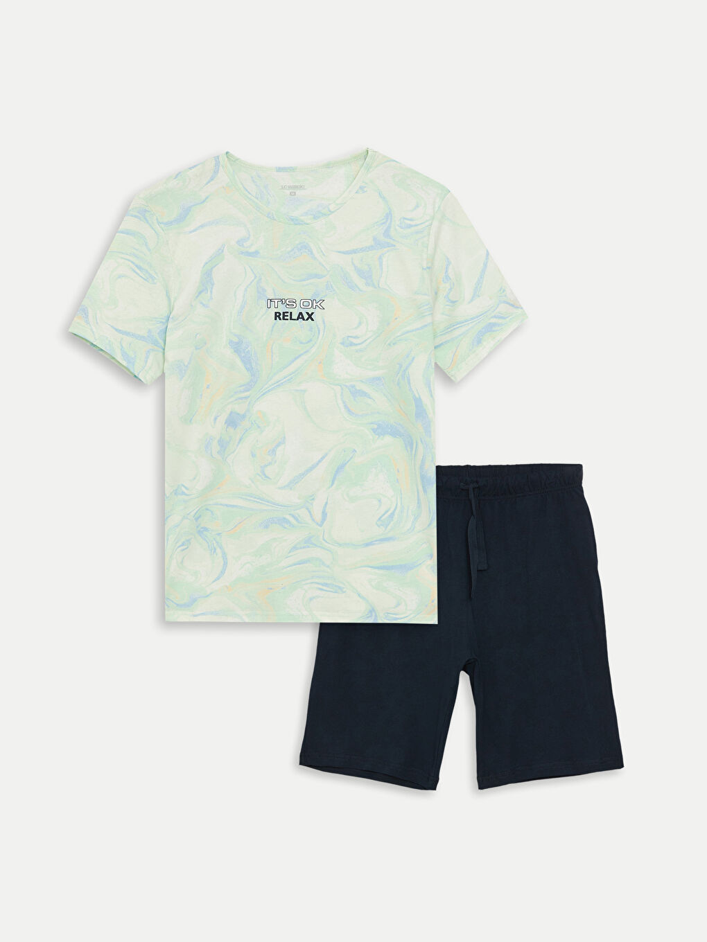 Regular Fit Men's Short Pyjama Set-5