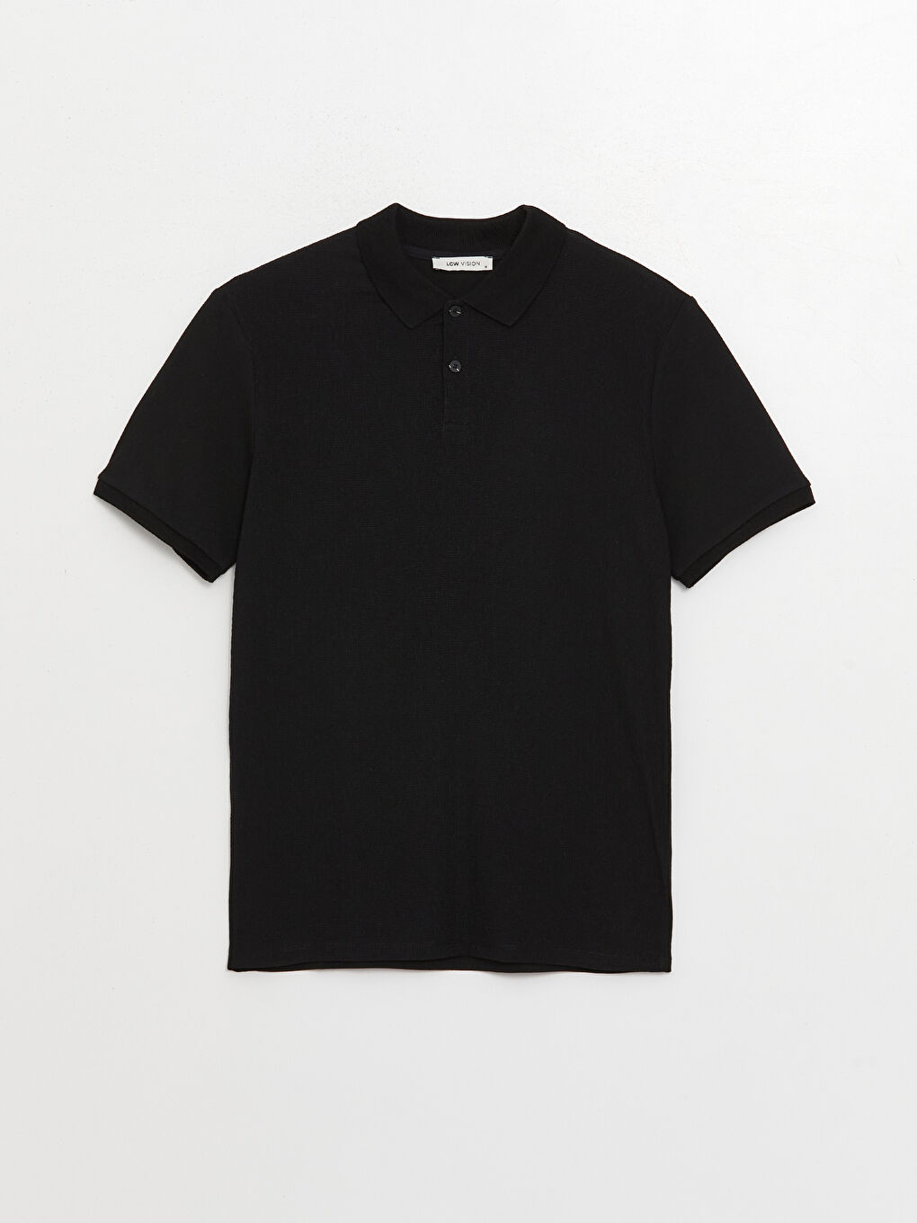 Polo Neck Short Sleeve Men's T-Shirt-5
