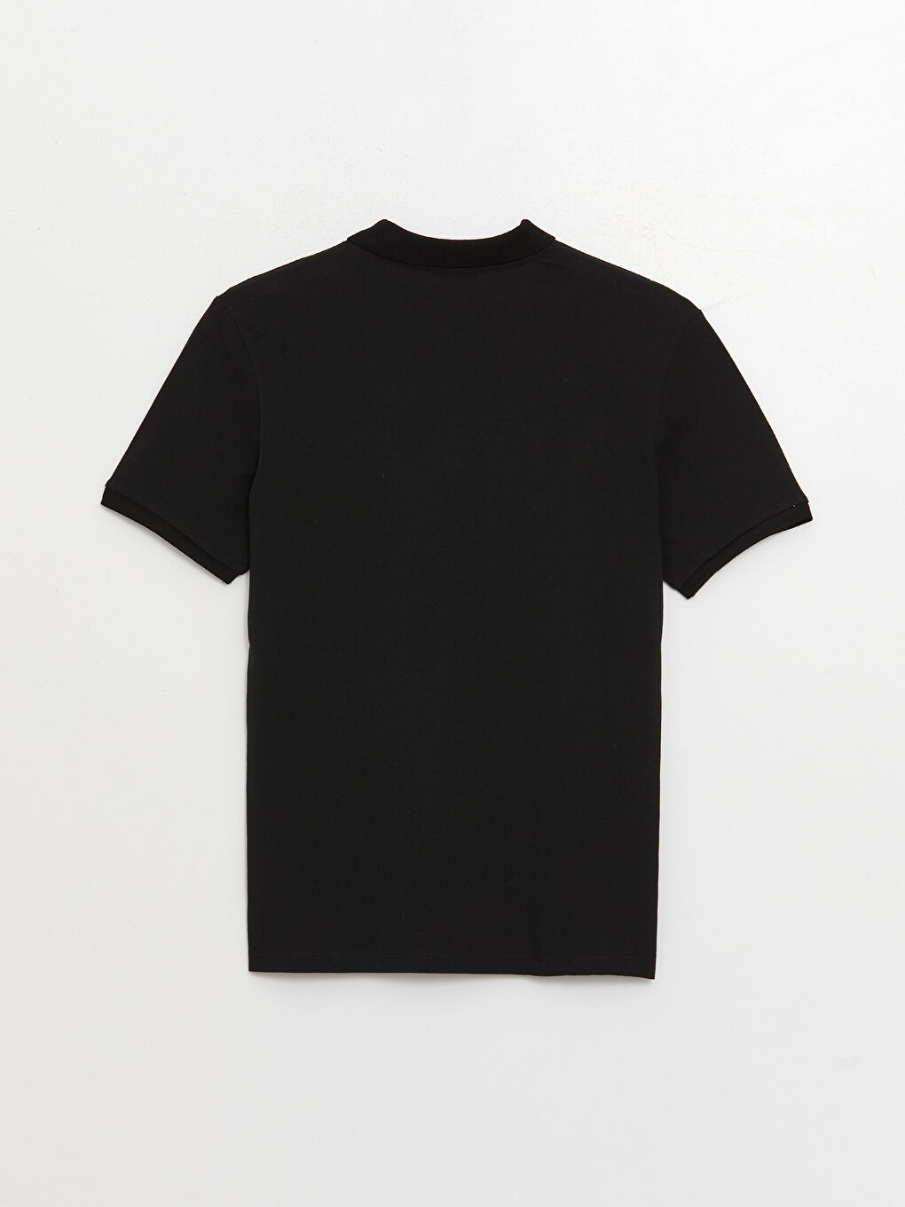 Polo Neck Short Sleeve Men's T-Shirt-6