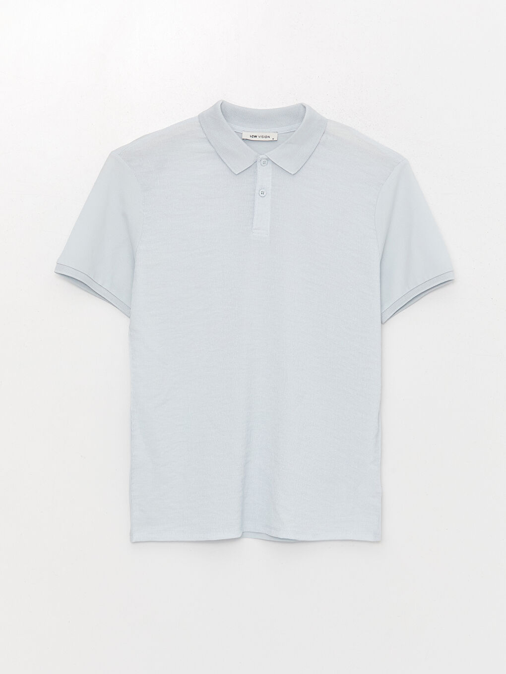 Polo Neck Short Sleeve Men's T-Shirt-5