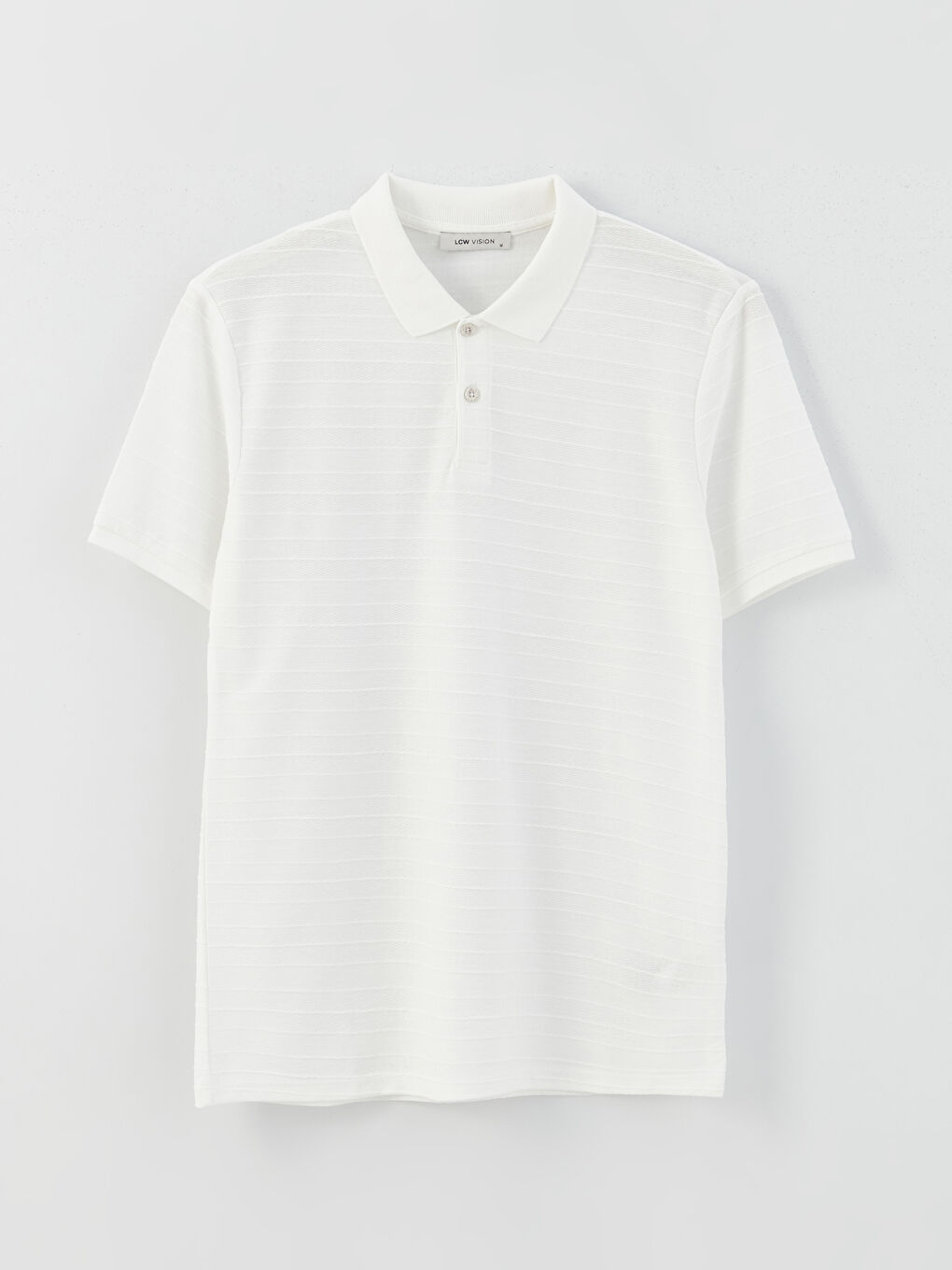 Polo Neck Short Sleeve Men's T-Shirt-5