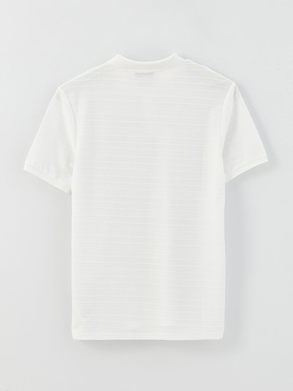 Polo Neck Short Sleeve Men's T-Shirt-6