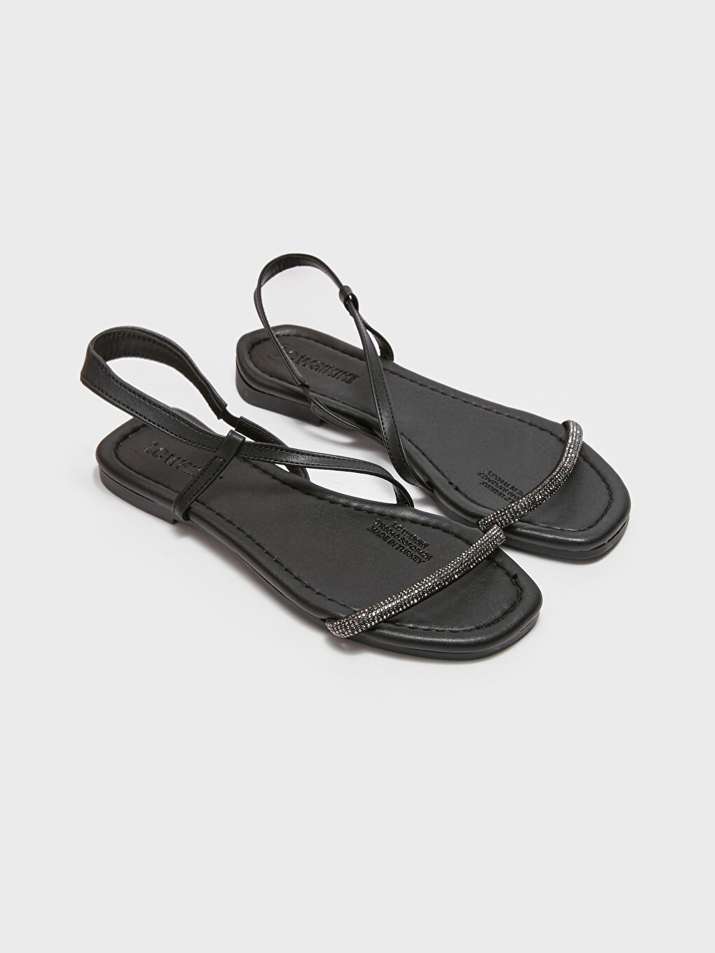 LCW STEPS Women’s Faux Leather Sandals -S3FQ94Z8-HUC