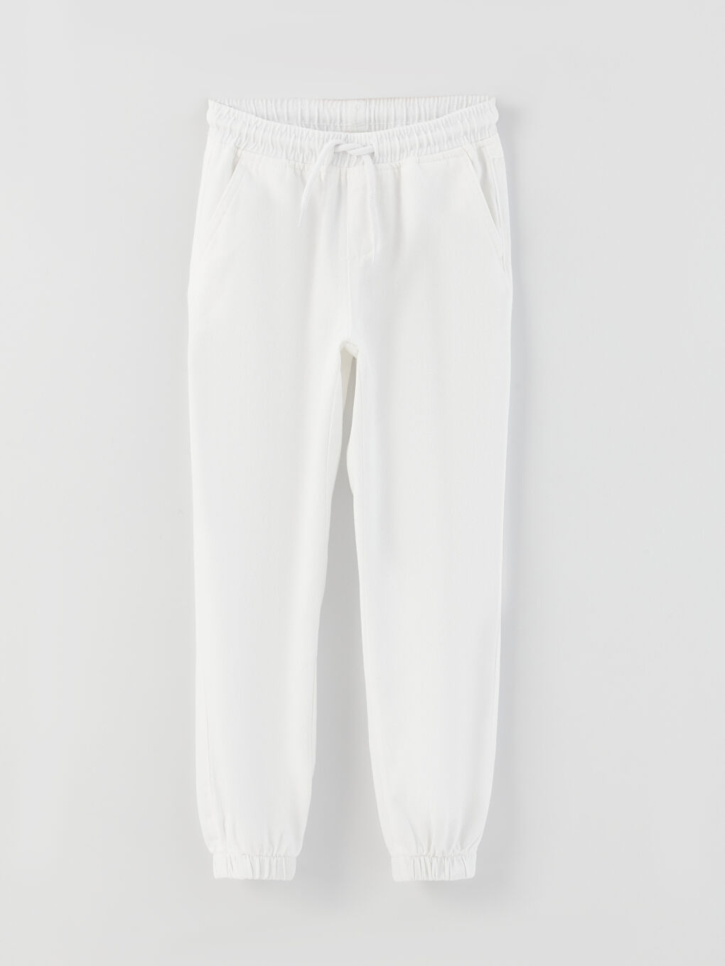 Elasticated Waist Basic Boys' Jogger Sweatpants-3